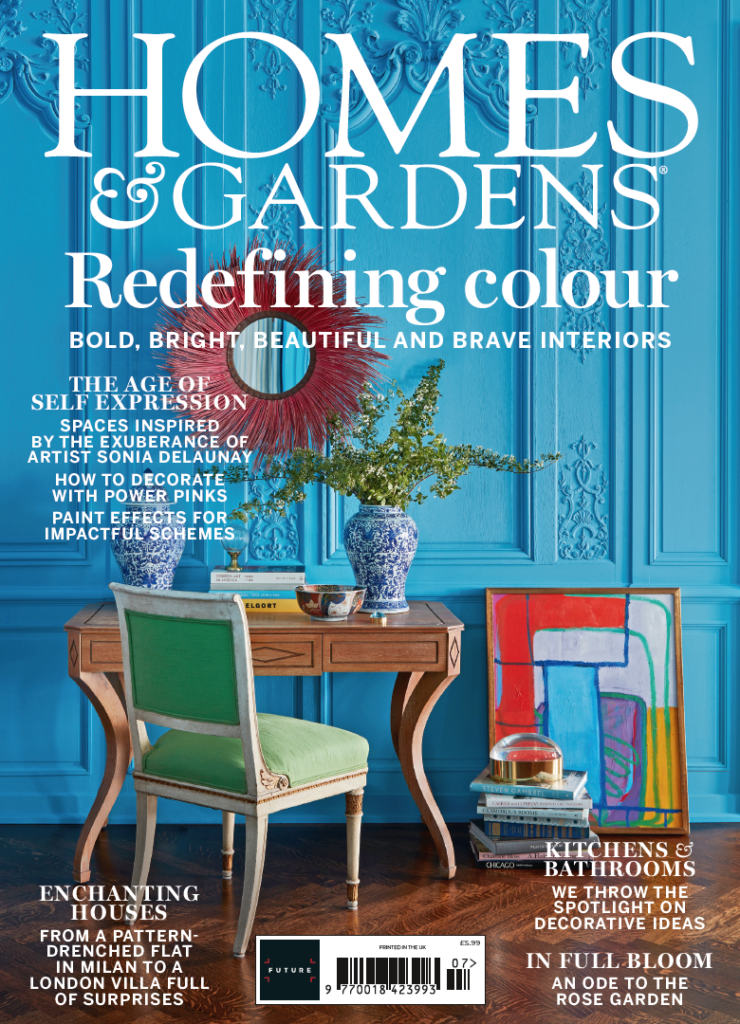 Homes & Gardens press cover